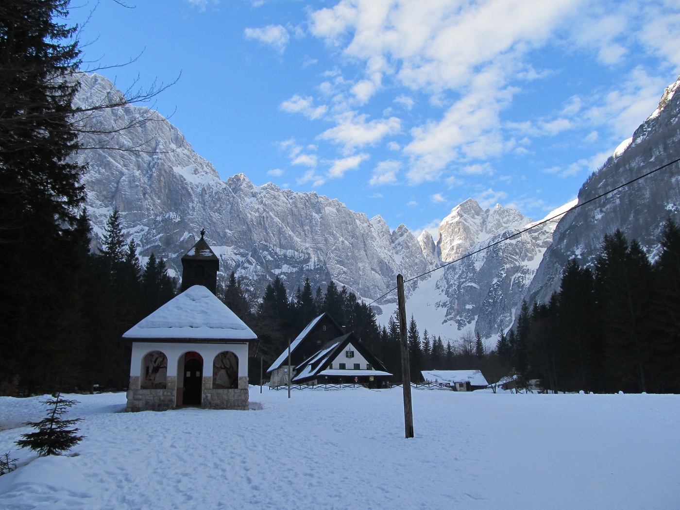 Berge im Winter