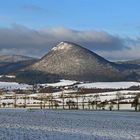 Berge im Winter Teil  2  und Lipska hora der Lippenberg war die erste Winteraufnahme...