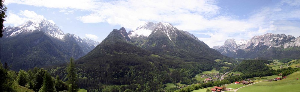 Berge in BGL (Watzmann, Reiter Alpe)