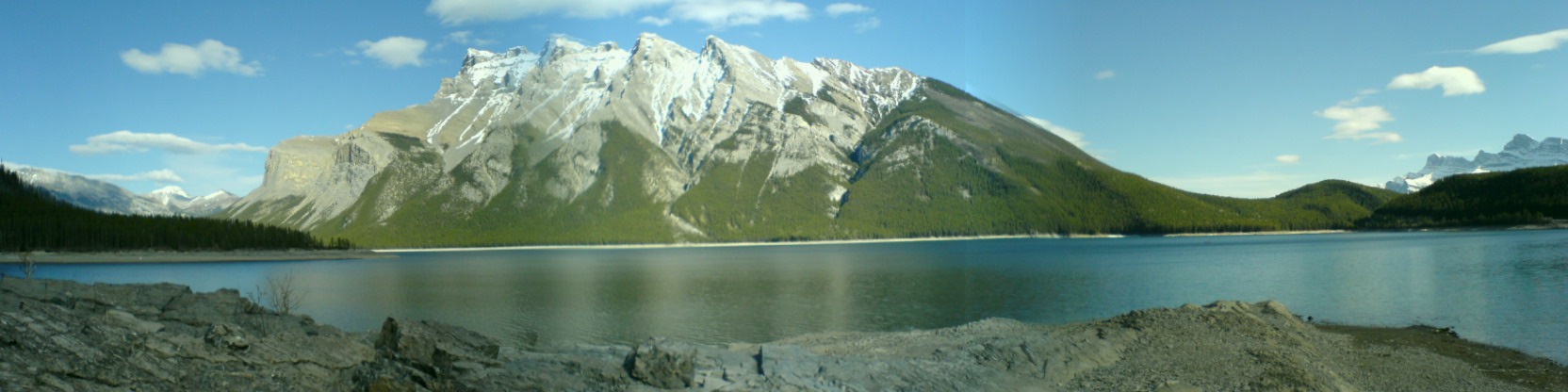 Berge in den Rockie Mountains