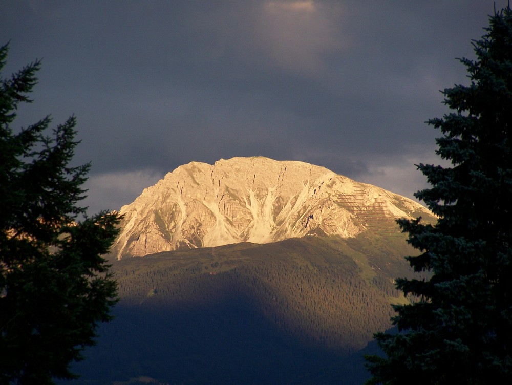 Berge in Flammen