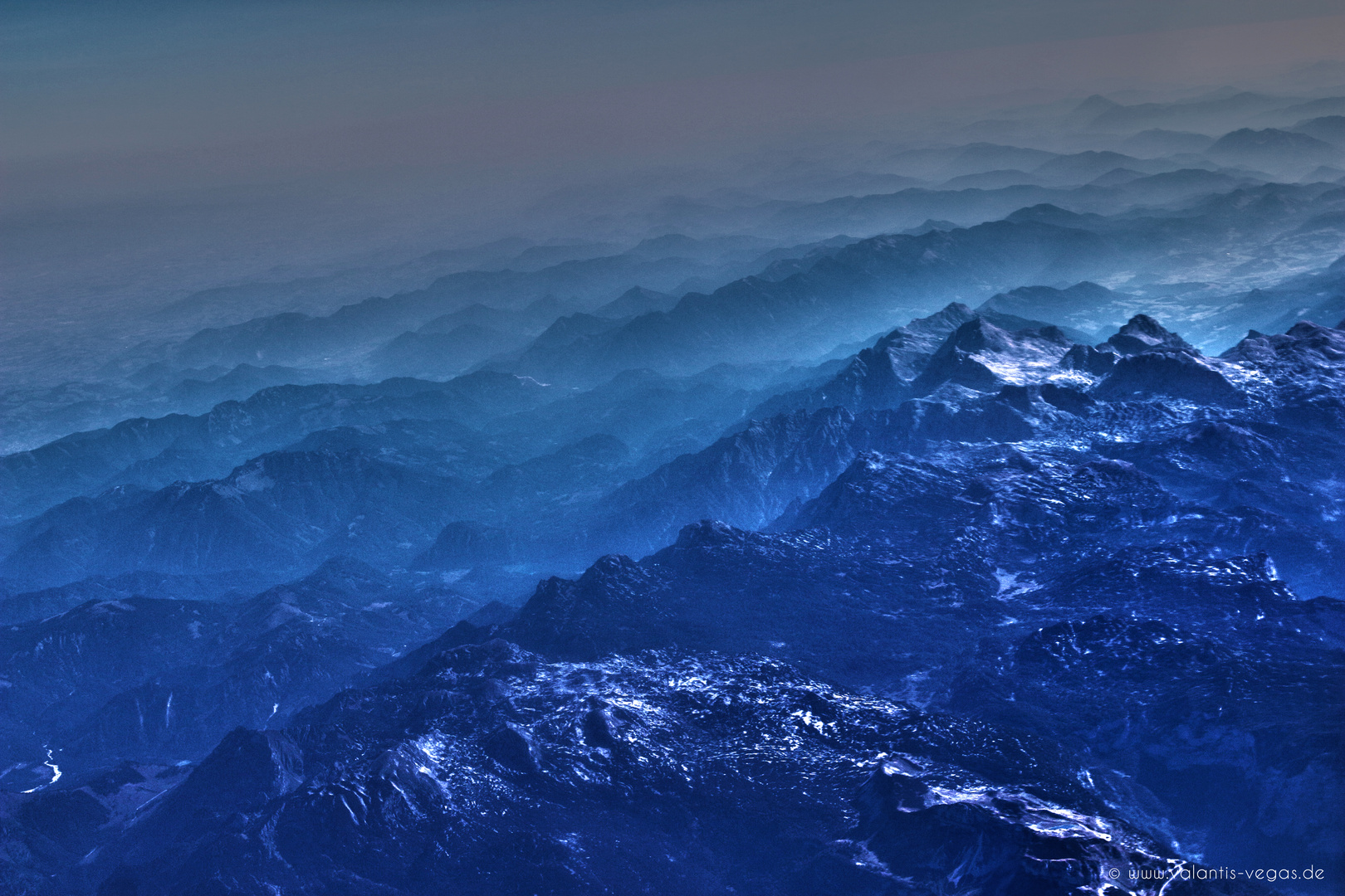 Berge in Östereich (HDR)