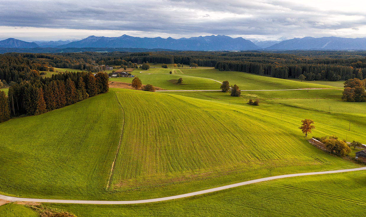 Berge in Sicht