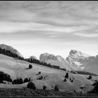 Berge mal Schwarz / Weiß