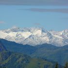 Berge mit Schnee im Sommer!