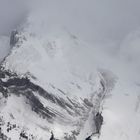 Berge Ostschweiz im Nebel