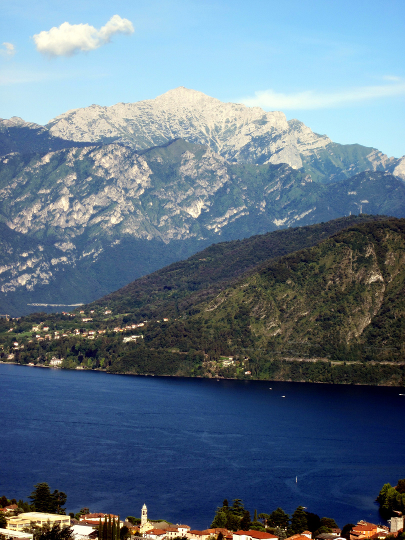 Berge, Seen und kleine Dörfer