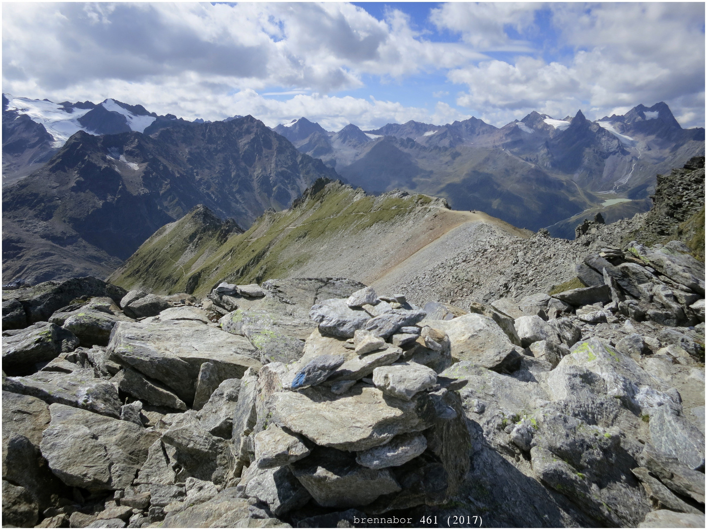 Berge, so weit das Auge reicht ...