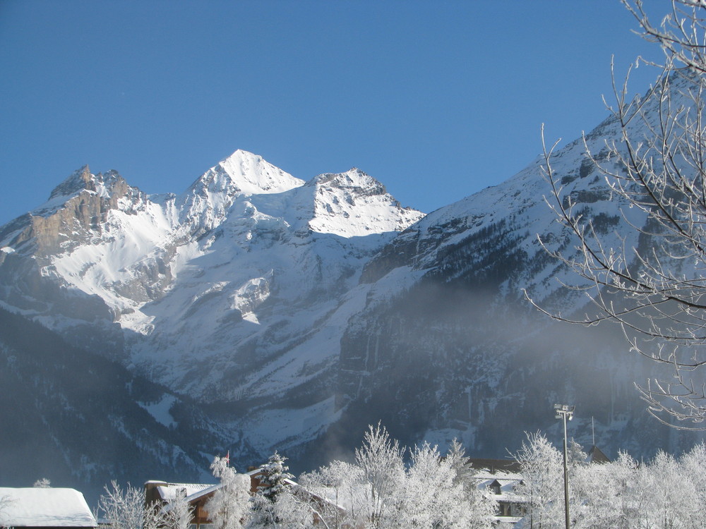 Berge, Sonne, Schnee...