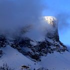 Berge , Sonne und Schnee