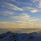 Berge, Sonne, Wolken...