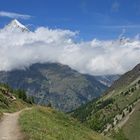 Berge über den Wolken