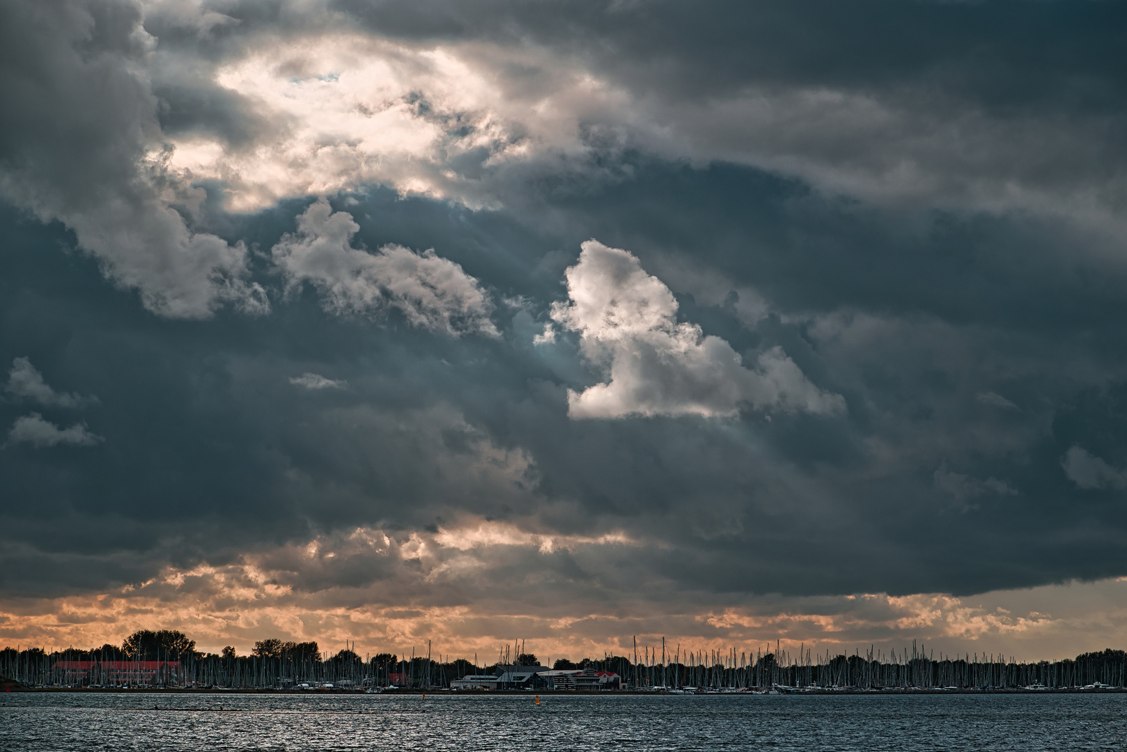 Berge über Zeeland