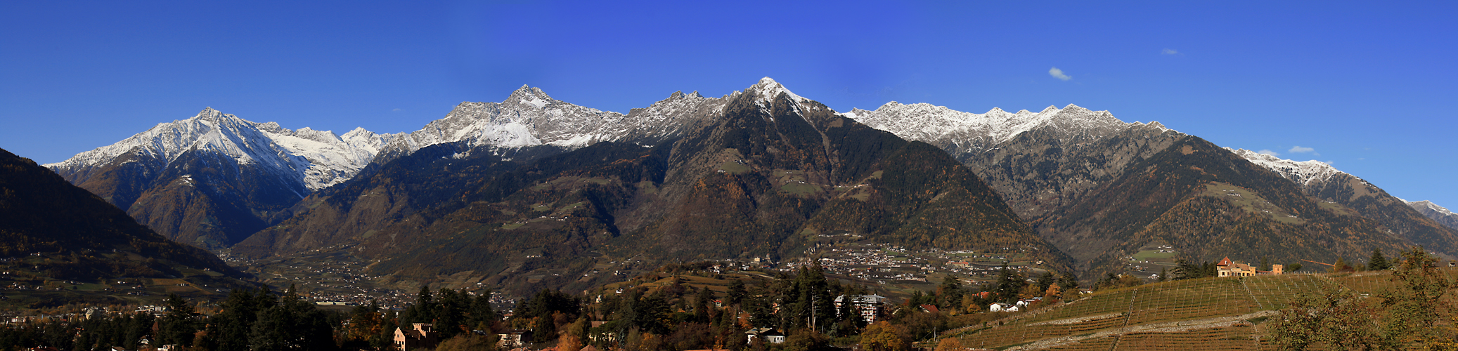 Berge um Meran