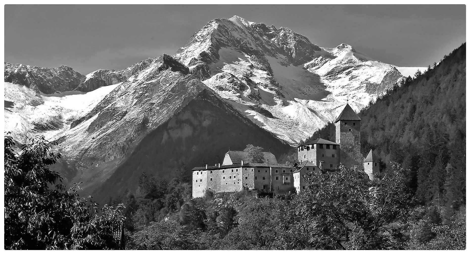 Berge und Burgen