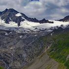 Berge und Gletscher über Berliner Hütte