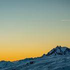 Berge und Himmel