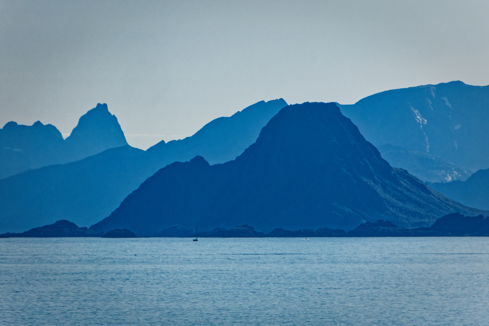 Berge und Meer