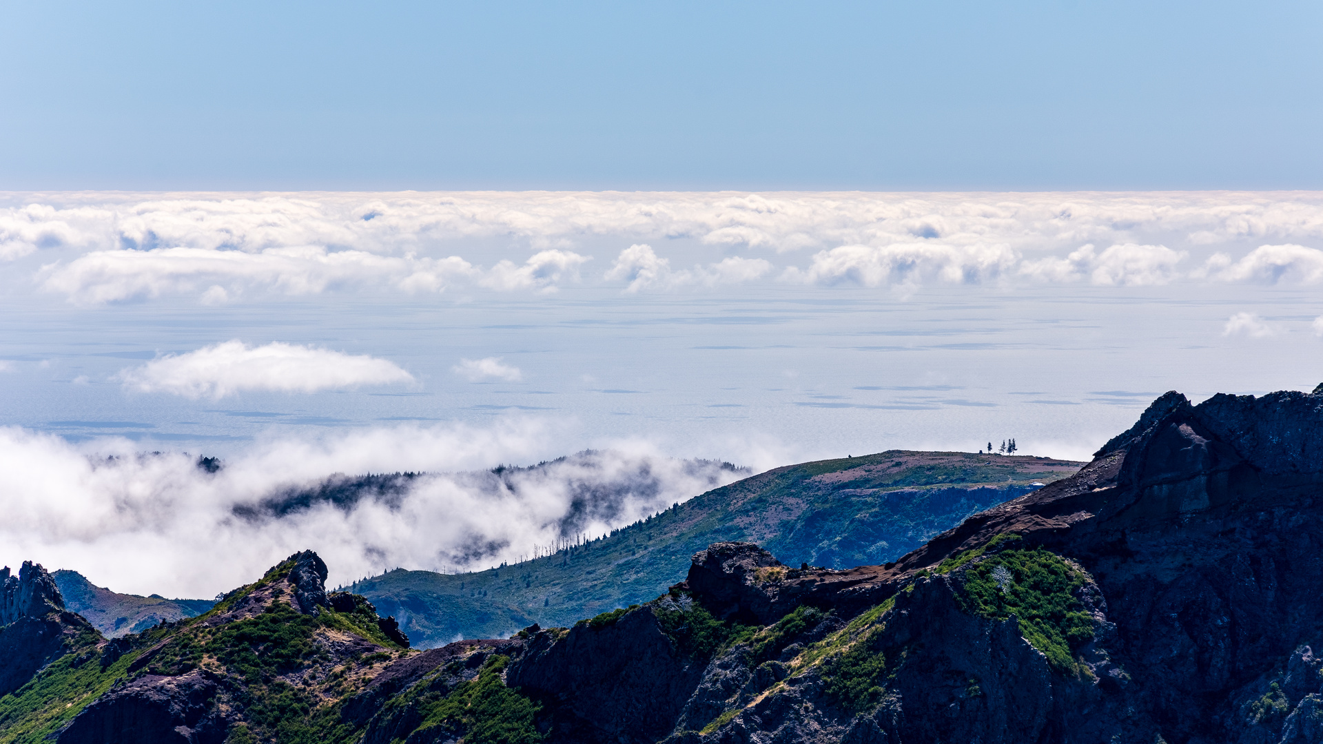 Berge und Meer