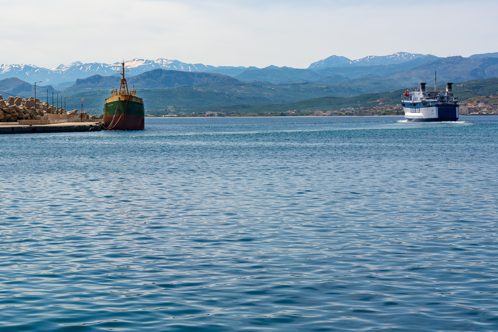 Berge und Meer