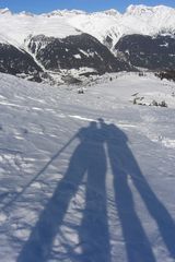 Berge und Schatten