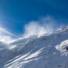 Berge und Schnee