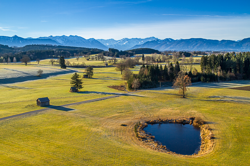 Berge und See