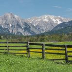 Berge und Wiesen