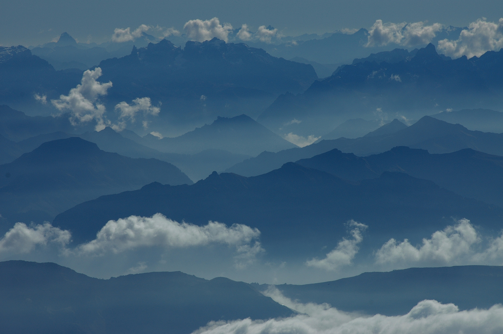 Berge und Wolken (1)