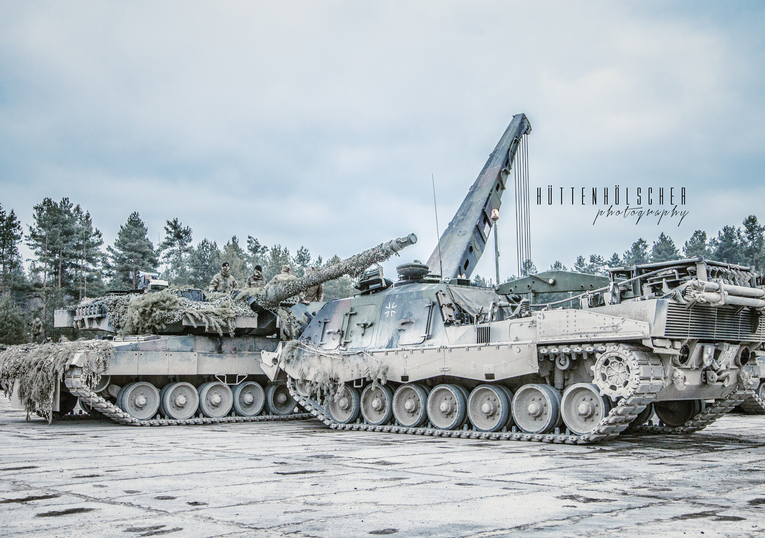 Berge vs. Leopard 2a6