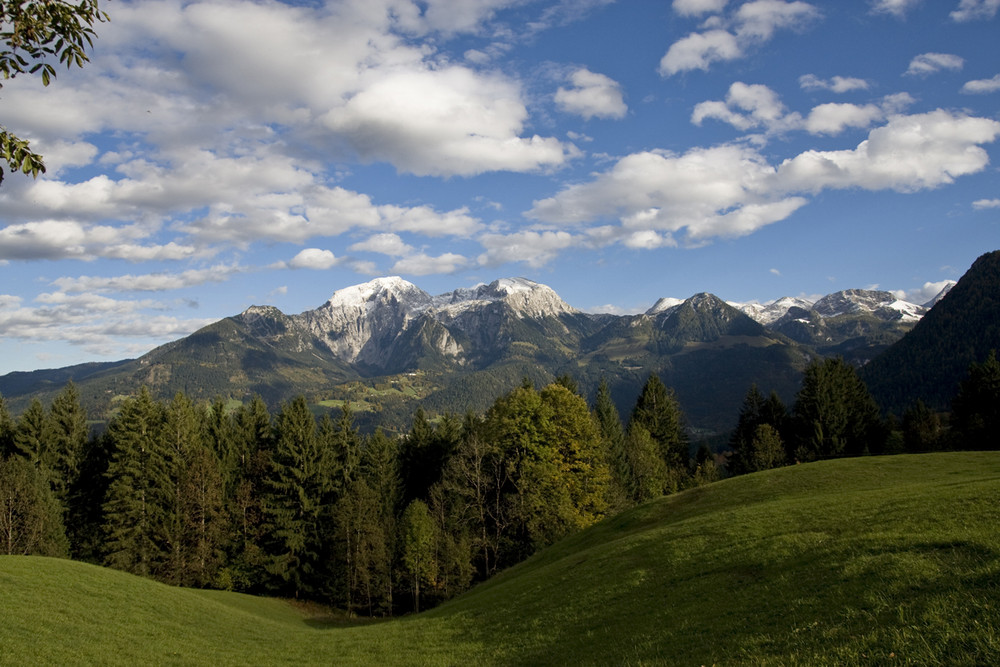 Berge & Wolken - sonst nichts -