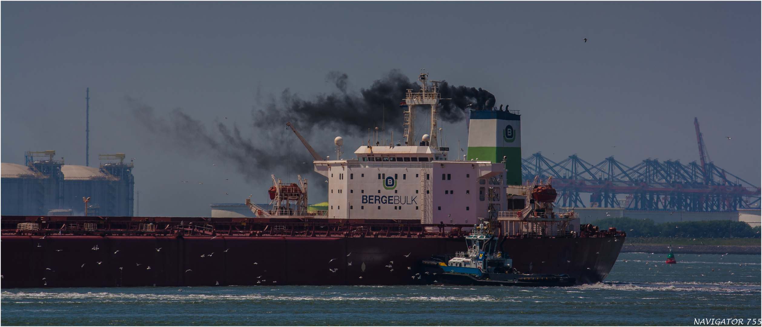  BERGEBULK / BERGE STAHL /Calandkanal /Rotterdam 