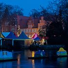 Bergedofer Schloss mit Weichnachtsmarkt