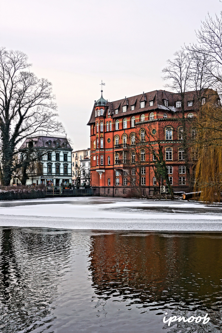 Bergedorf Schleuse blick von der Schloss seite