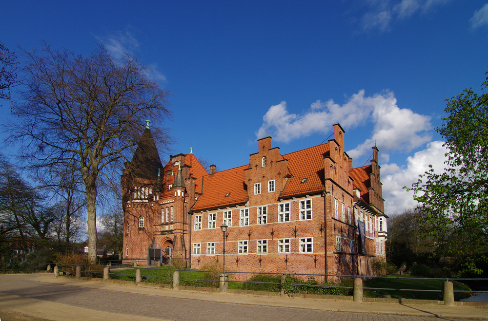 Bergedorfer Schloss nicht illuminiert ...