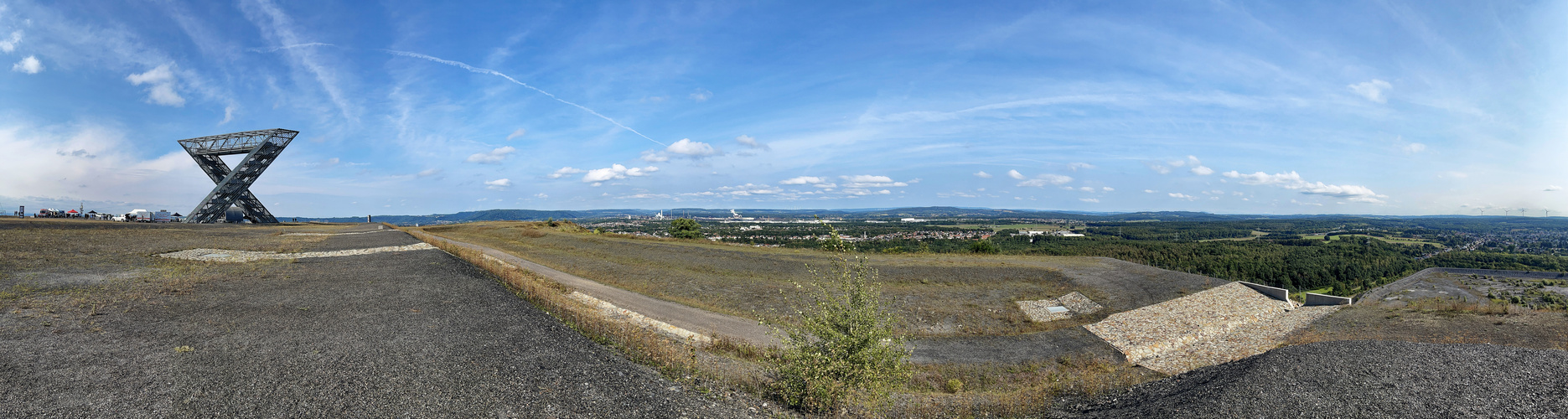 Bergehalde Ensdorf Panorama