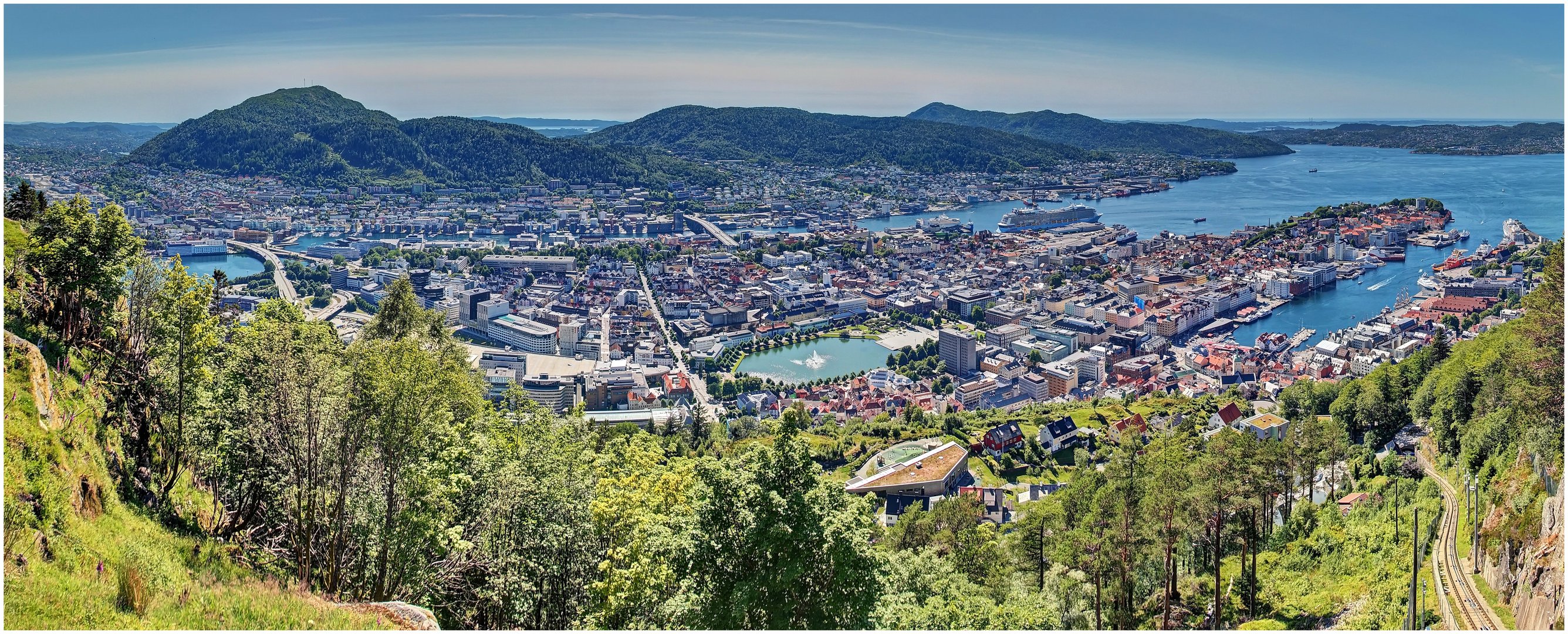 Bergen 2023-07-09 Panorama