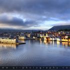 Bergen bei Sonnenaufgang