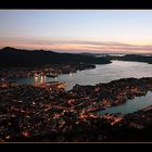 Bergen by night