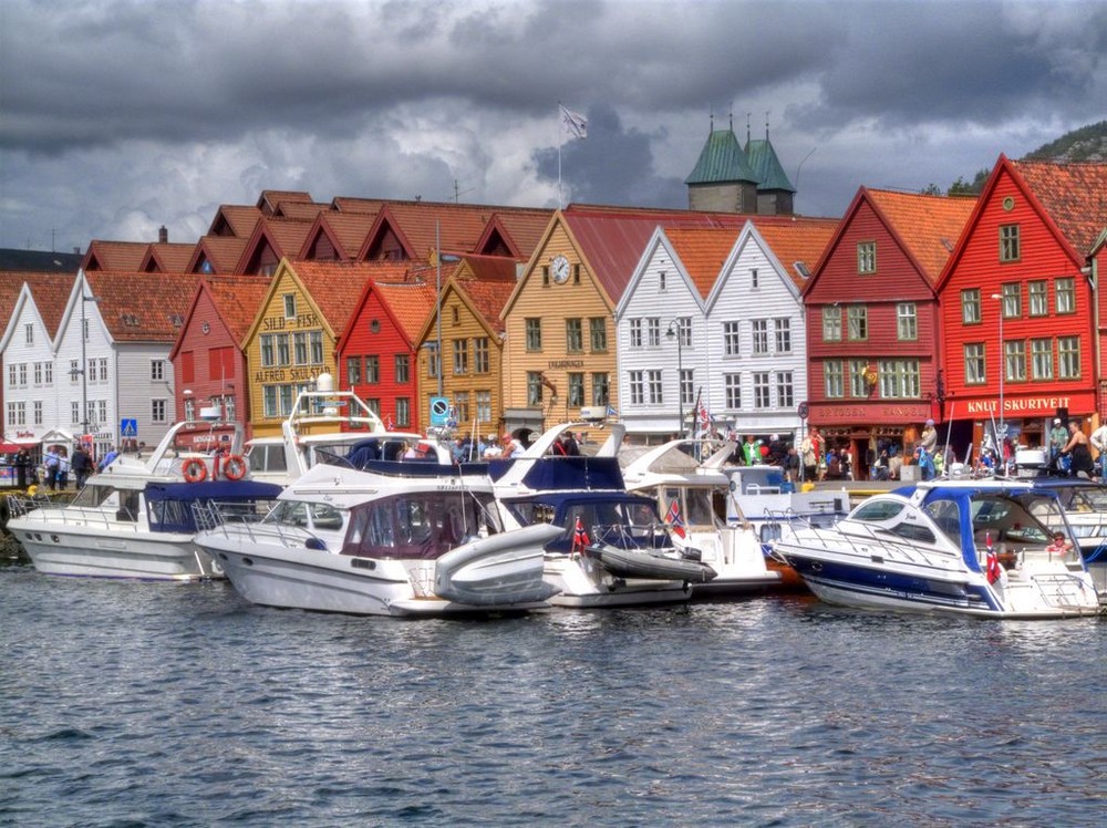 Bergen Hafen