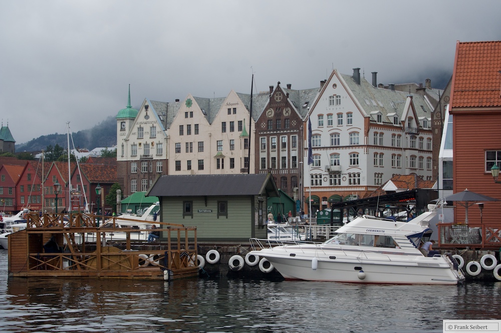 Bergen Hafenansicht