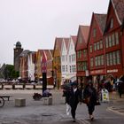 Bergen im Regen