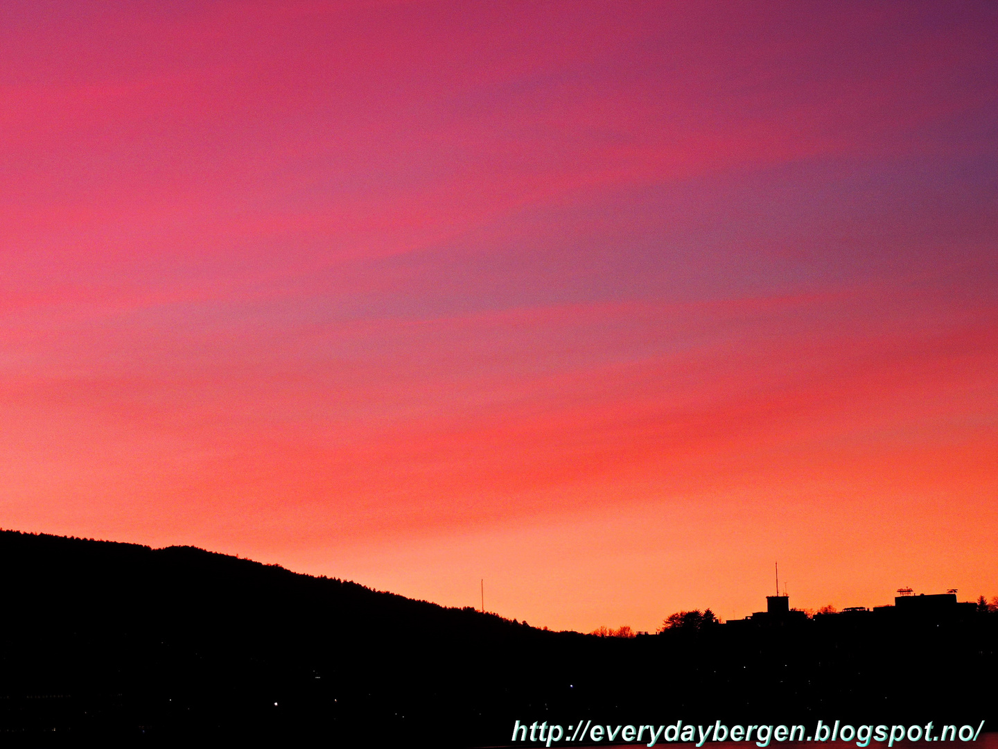 Bergen magical sky 2