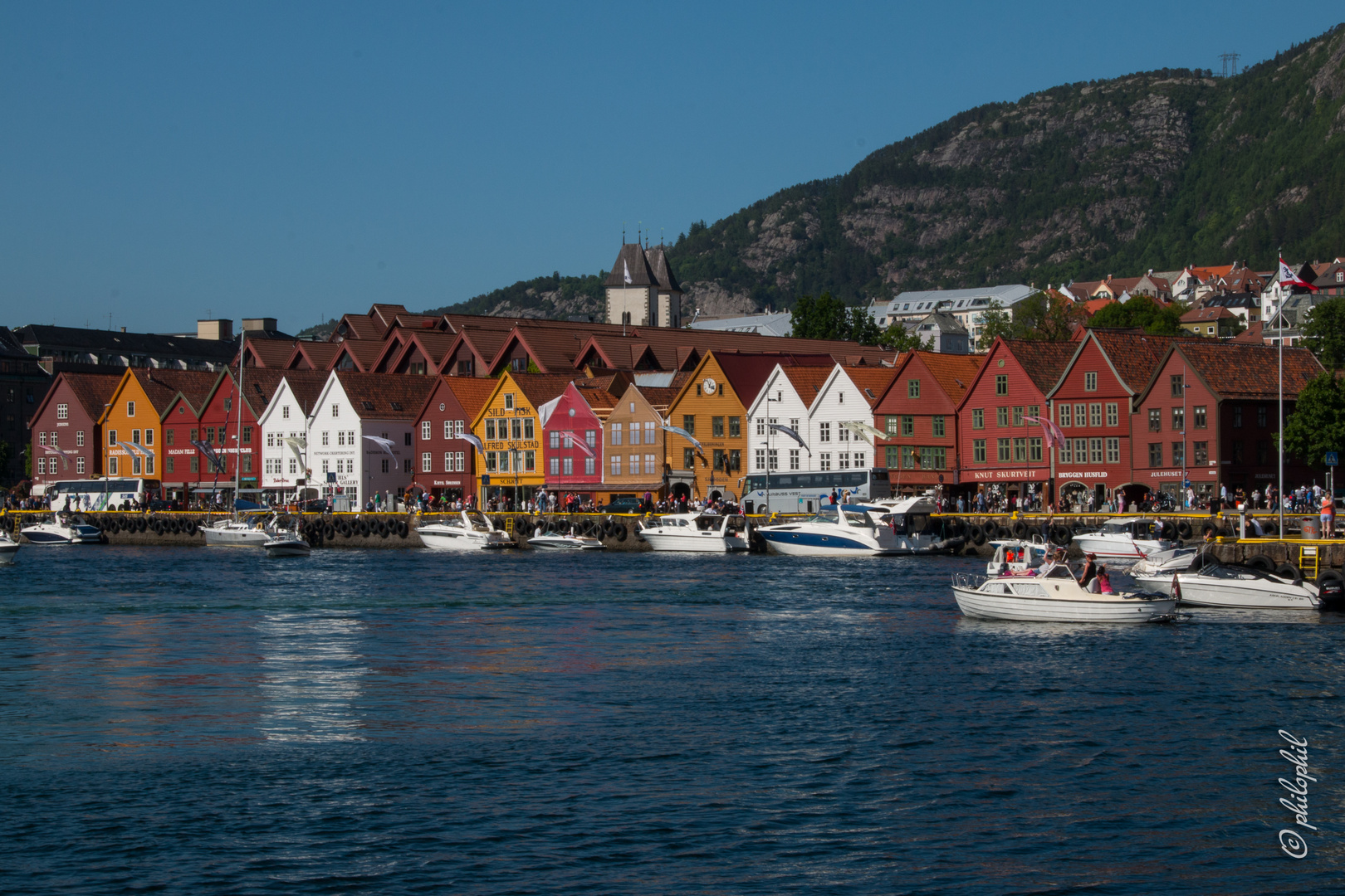 Bergen (Norwegen) so wie es viele kennen ...