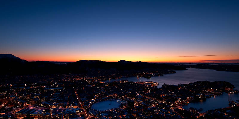 Bergen Sonnenuntergang II