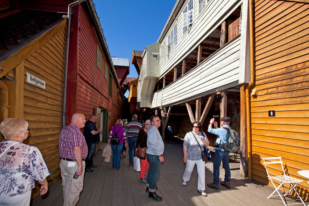 Bergen Stadtteil Brygge