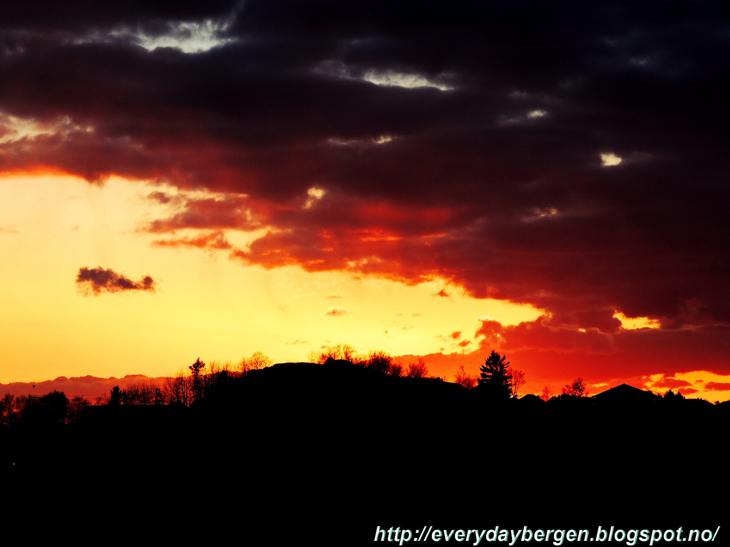 Bergen sunset