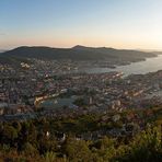 Bergen vom Fløyen aus