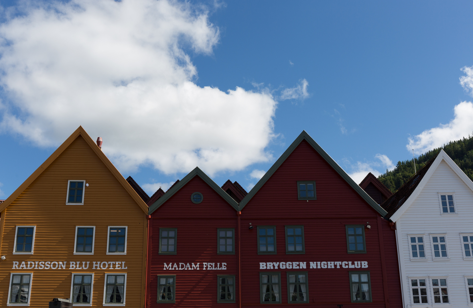 Bergen´s Stadtteil Bryggen