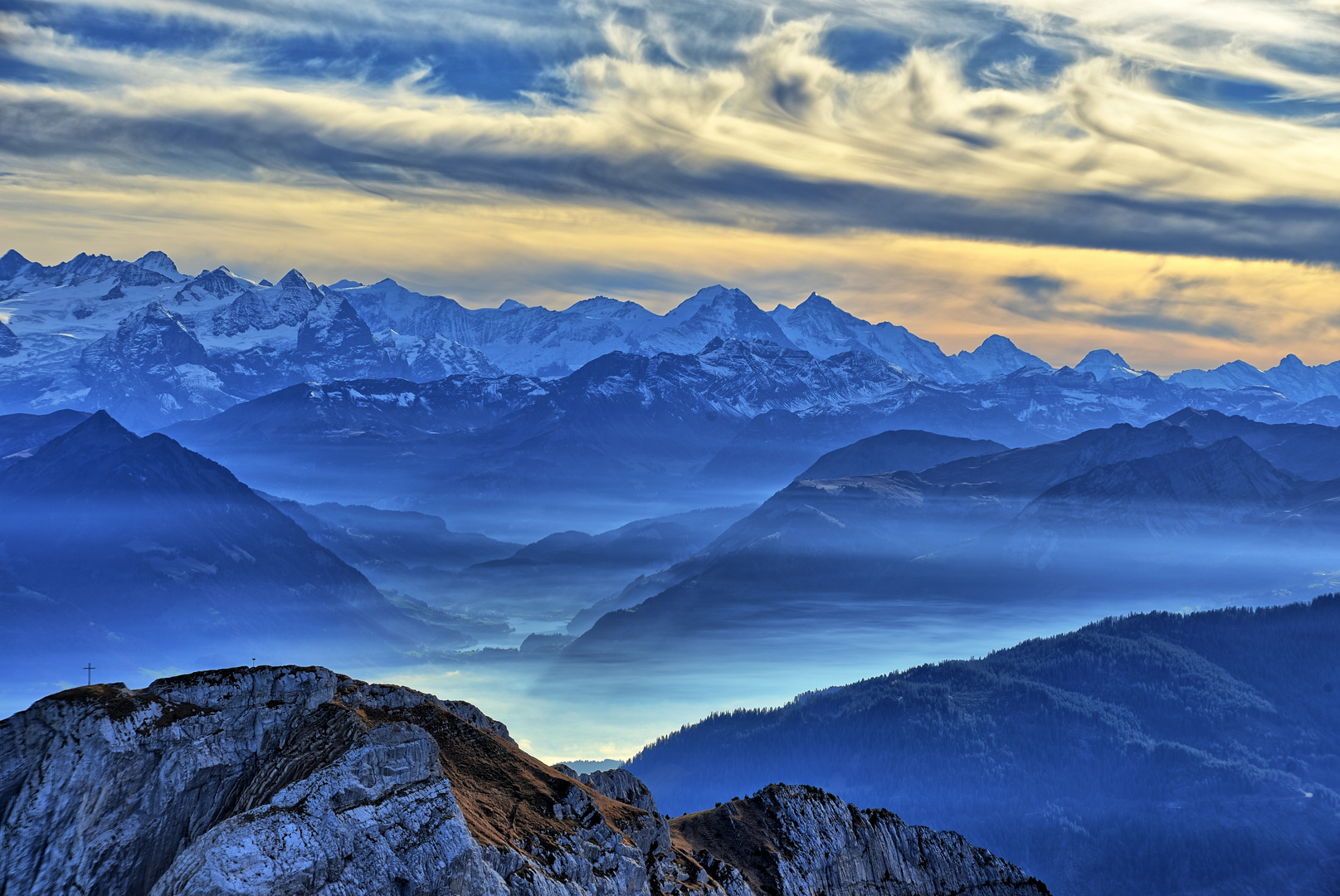 Berge...überall